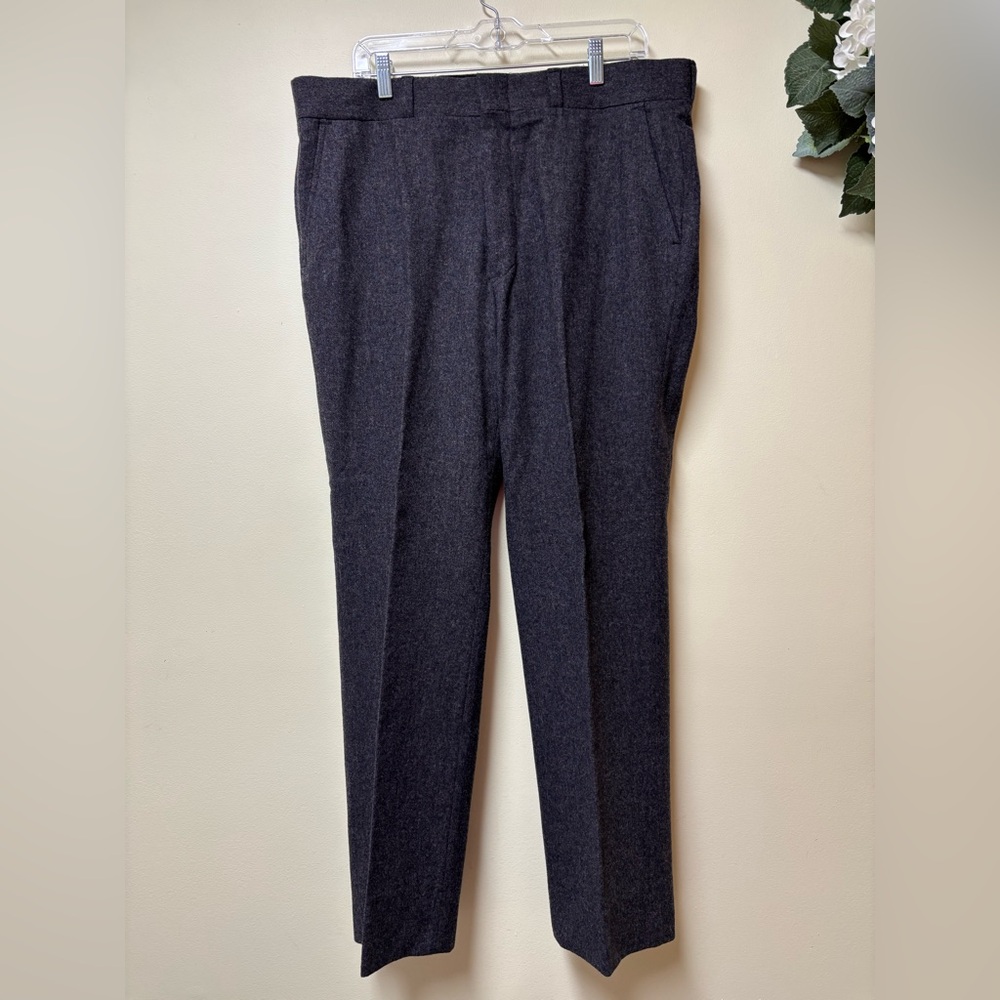 Men’s Pendleton Charcoal Grey Wool Pants 36 x 30